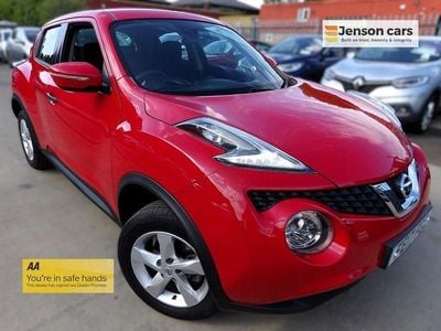 Usado Nissan Juke Visia 94 HP (69 kW) 2017 Vermelho SUV