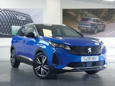 Used Peugeot 3008 Premium 131 HP (96 kW) 2022 Blue SUV