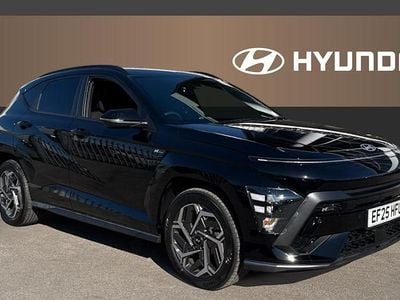 Second-hand Hyundai Kona N Line 129 CP (94 kW) 2025 Negru SUV