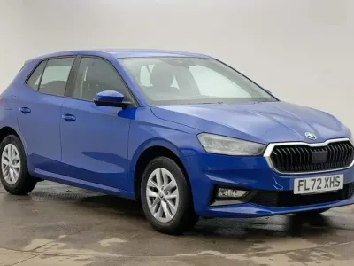 Used Skoda Fabia Comfort 2022 Blue Hatchback