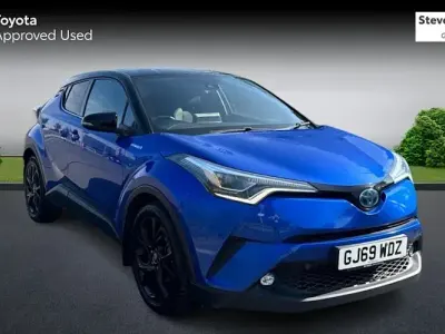 Used Toyota C-HR 122 HP (89 kW) 2019 Blue SUV