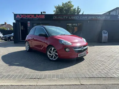 Used Vauxhall Adam Slam 70 HP (51 kW) 2014 Red Hatchback