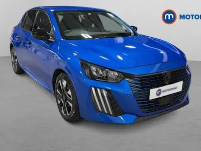 Używany Peugeot 208 Allure 101 KM (74 kW) 2025 Niebieski Hatchback