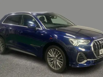 Usado Audi Q3 S-Line 150 CV (110 kW) 2020 Azul SUV