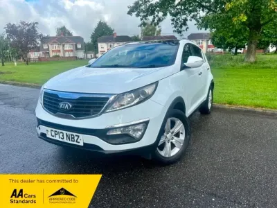 Used Kia Sportage 115 HP (84 kW) 2013 White SUV