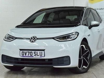 Used VW ID.3 Pro 150 kW (204 HP) 2020 White Hatchback
