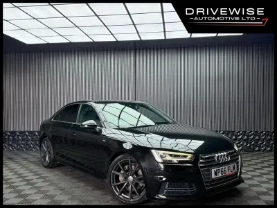 Used Audi A4 S-Line 190 HP (139 kW) 2016 Black Sedan