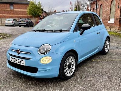 Used Fiat 500 Pop 2015 Blue Hatchback