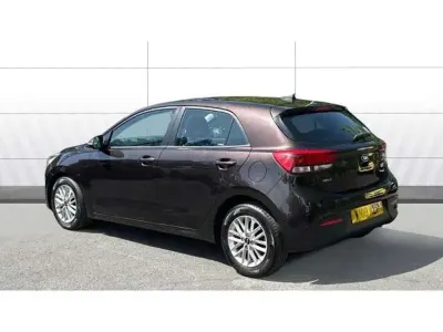 Used Kia Rio 83 HP (61 kW) 2018 Brown Hatchback