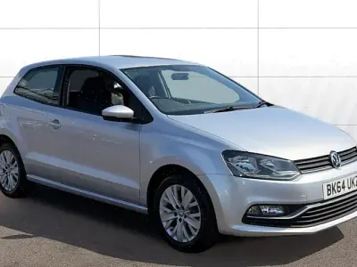 Used VW Polo SE 60 HP (44 kW) 2014 Silver Hatchback