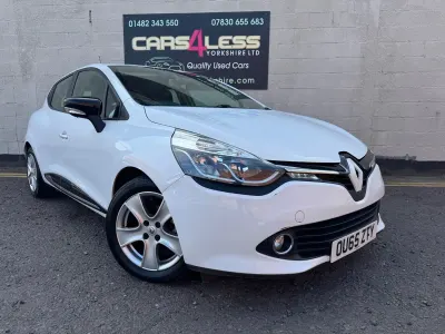 Used Renault Clio IV Dynamique 75 HP (55 kW) 2015 White Hatchback
