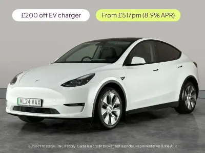 Used Tesla Model Y Long Range AWD 378 kW (514 HP) 2024 White SUV