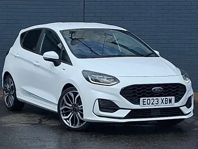 Used Ford Fiesta ST-Line X 100 HP (73 kW) 2023 White Hatchback