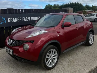 Used Nissan Juke Acenta 110 HP (80 kW) 2011 Red SUV