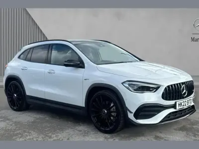 Used Mercedes GLA35 AMG Premium Plus 306 HP (225 kW) 2022 White SUV