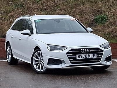 Used Audi A4 Sport 136 HP (100 kW) 2020 White Estate