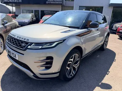Used Land Rover Range Rover evoque First Edition 180 HP (132 kW) 2019 Silver SUV