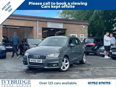Begagnad Audi A1 Sportback Sport 116 HK (85 kW) 2017 Grå Halvkombi