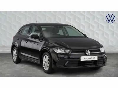 Used VW Polo Life 95 HP (69 kW) 2022 Black Hatchback