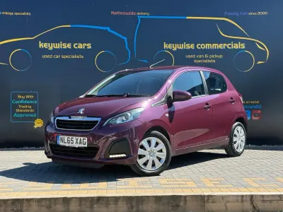 Used Peugeot 108 Active 2015 Mauve/purple Hatchback