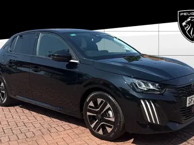 Used Peugeot 208 Allure 101 HP (74 kW) 2025 Black Hatchback