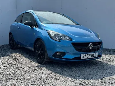 Used Vauxhall Corsa 75 HP (55 kW) 2019 Blue Hatchback
