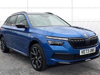 Used Skoda Kamiq Monte Carlo 150 HP (110 kW) 2023 Blue SUV