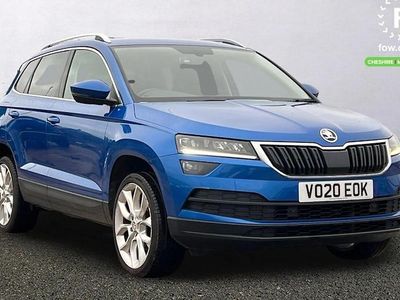 Blue Used 2020 Skoda Karoq SE L SUV | £14,199 (Fair price)