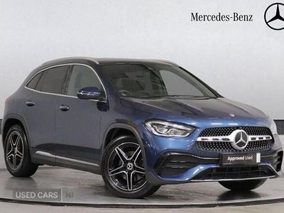 Used Mercedes GLA200 AMG Line Premium 163 HP (119 kW) 2023 Blue SUV
