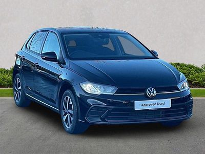 Used VW Polo Match 95 HP (69 kW) 2025 Black Hatchback