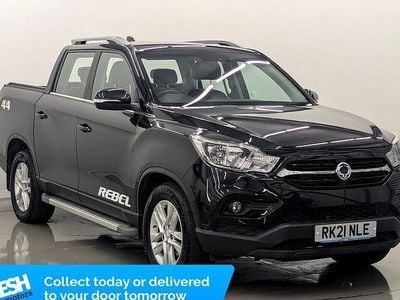Begagnad SsangYong Musso 181 HK (133 kW) 2021 Svart Pickup