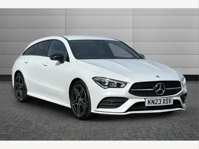Used Mercedes CLA200 Executive 163 HP (119 kW) 2023 White Estate