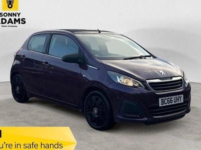 Used Peugeot 108 Active 68 HP (50 kW) 2016 Mauve/purple Hatchback