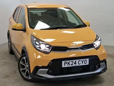 Used Kia Picanto X-Line 2024 Yellow Hatchback