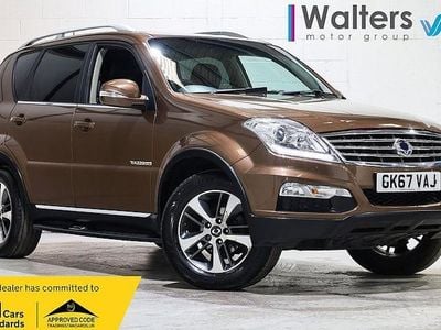 Brown Used 2017 Ssangyong (KGM) Rexton SUV | £14,500 (Fair price)