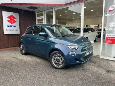 Used Fiat 500e Icon 86 kW (118 HP) 2022 Green Hatchback