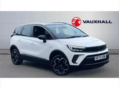 Used Vauxhall Crossland Ultimate 130 HP (95 kW) 2023 White SUV