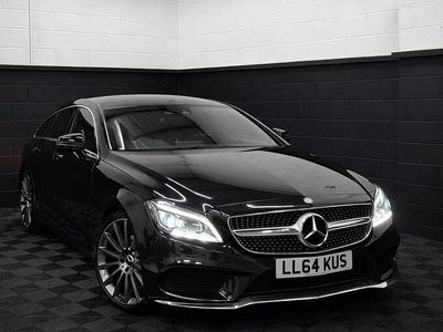 Used Mercedes CLS220 AMG line 177 HP (130 kW) 2014 Black Estate