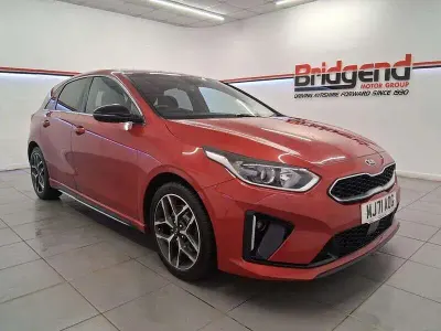 Used Kia Ceed GT-Line 118 HP (86 kW) 2021 Red Hatchback