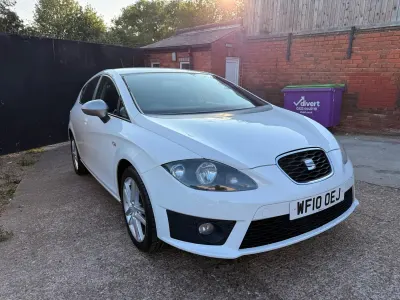 Used Seat Leon FR 2010 White Hatchback