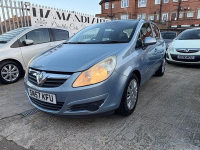 Used Vauxhall Corsa Club 79 HP (58 kW) 2007 Blue Hatchback