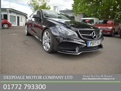 Usado Mercedes E350 AMG line 2017 Preto Coupé