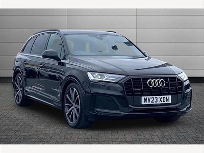 Used Audi Q7 Black Edition 286 HP (210 kW) 2023 Black SUV