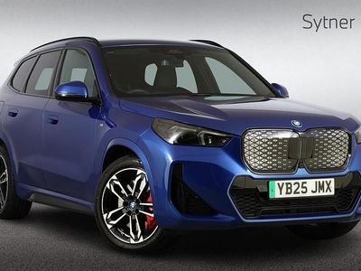 Blue New 2025 BMW iX1 M Sport SUV | £36,000 (A bit pricey)