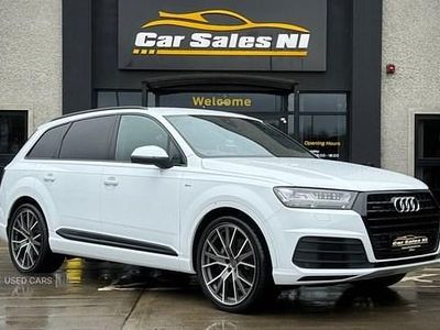 Used Audi Q7 S-Line 286 HP (210 kW) 2019 White SUV