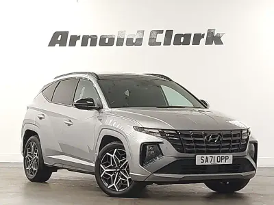 Used Hyundai Tucson N Line 230 HP (169 kW) 2021 Silver SUV