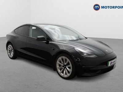 Used Tesla Model 3 Long Range AWD 366 kW (498 HP) 2021 Black Sedan