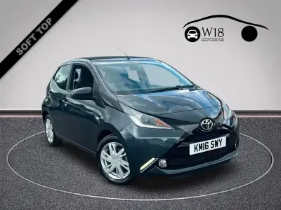 Used Toyota Aygo x-press 68 HP (50 kW) 2016 Grey Hatchback