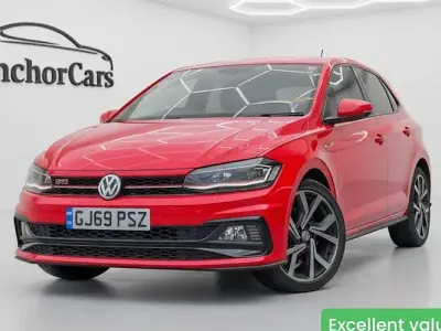 Used VW Polo GTI 200 HP (147 kW) 2019 Red Hatchback