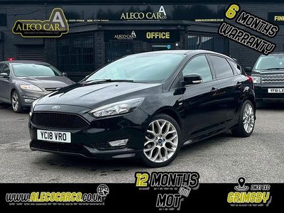 Usado Ford Focus ST-Line X 140 HP (102 kW) 2018 Preto Citadino